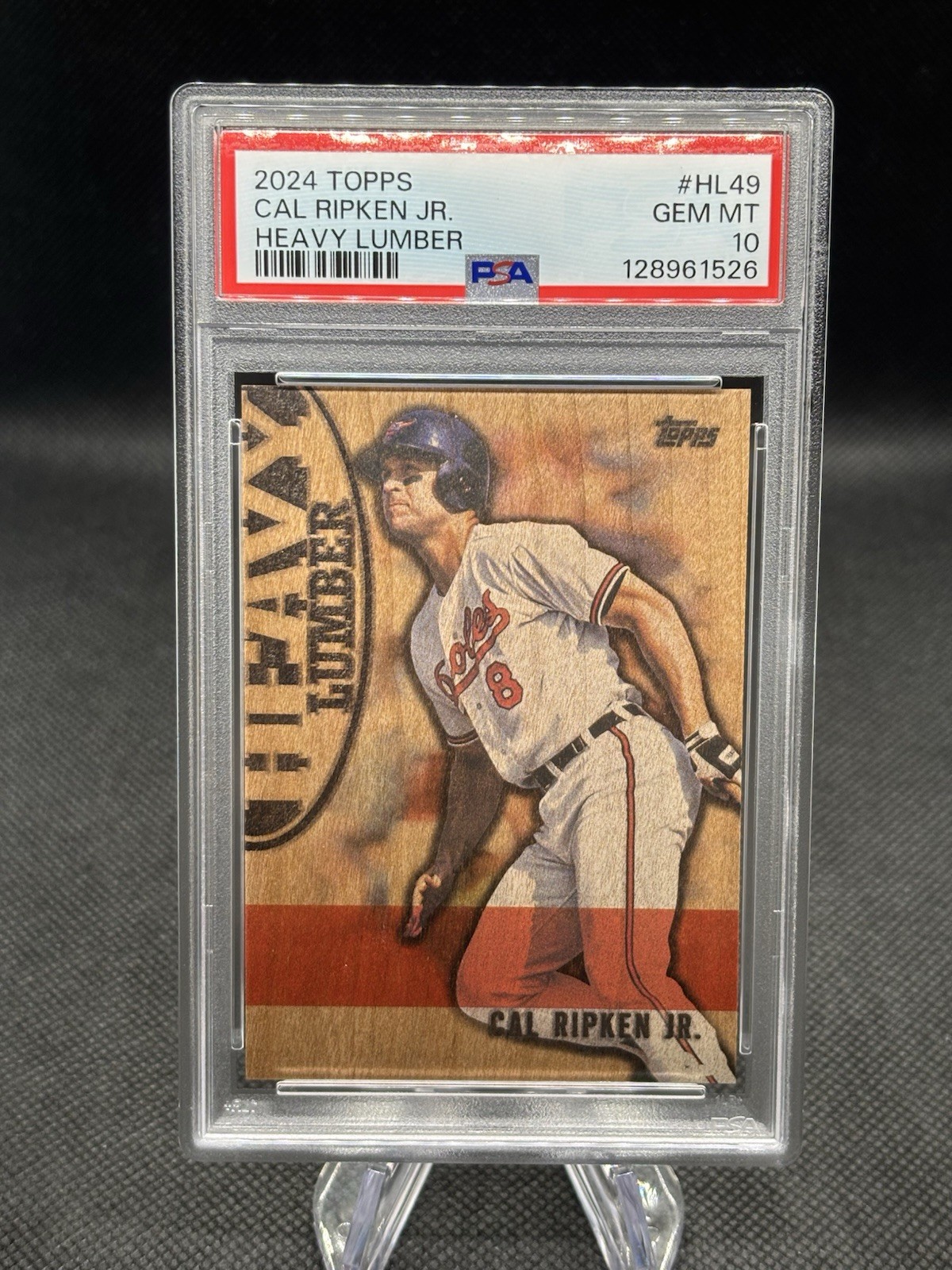 2024 Topps Update Series Cal Ripken Jr. Heavy Lumber SSP Case Hit PSA 10 #HL-49