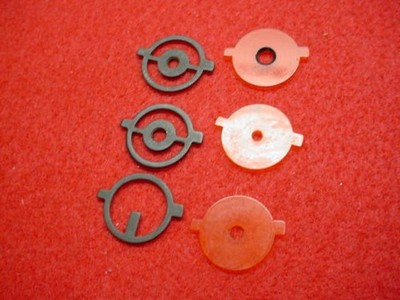 Redfield Olympic Front Globe Sight Inserts - Lot of 6 - Nice!  (B)