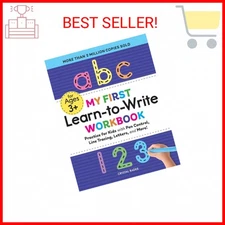 My First Learn-to-Write Workbook: Practice for Kids with Pen Control, Line Traci