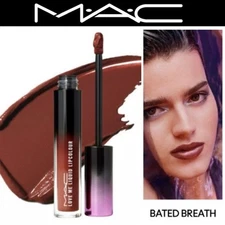 MAC Love Me Liquid Lip Color Stick 489 Bated Breath NEW Full Size Free Ship