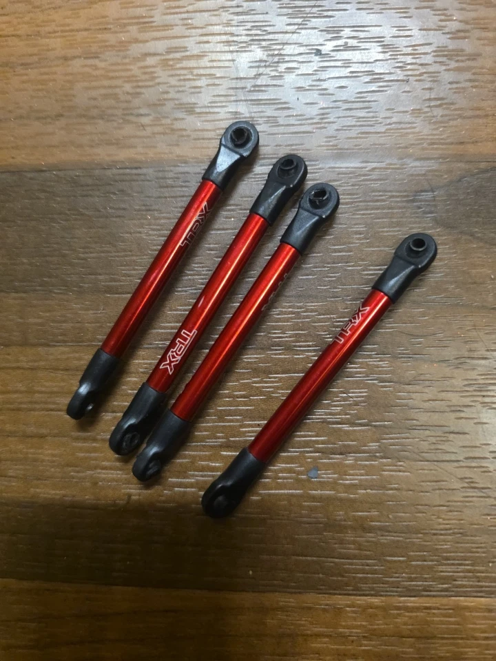 Traxxas 7118X Red Aluminum Push Rods for 1/16 E-Revo - Image 2 of 3