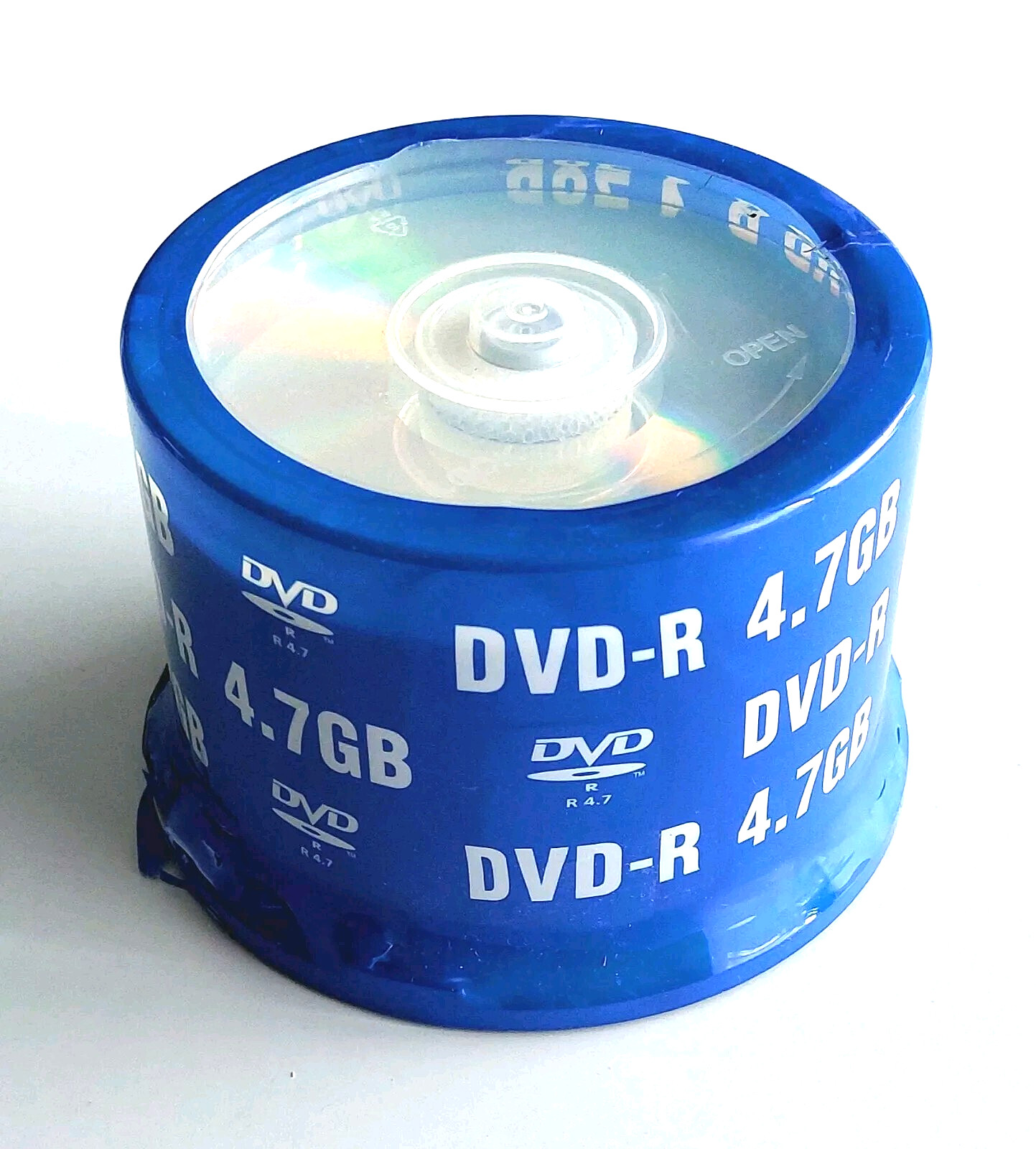 DVD-R 4.7 Go haute vitesse 16x en cloche de 50 supports vierges