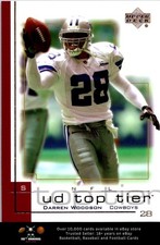 2001 Upper Deck Top Tier FOOTBALL #51 Darren Woodson