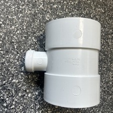 Osma 32mm X 110mm Branch Tee Reducer In White