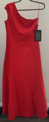 Tuckernuck x India Hicks Scarlet Carmen One Shoulder Dress - Size Medium