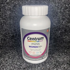 Centrum Minis Women's Multivitamin for Women 50 Plus 280 Tabs Ex:03/26 Fast Ship