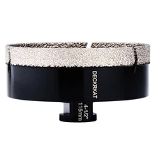 4-1/2" Diamond Hole Saw, 115mm Tile Hole Saw Drill Bit Diamond Tipped for Gra...