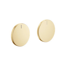 Dornbracht CYO Handle insert set hot  cold Brushed Durabrass 11283811-28