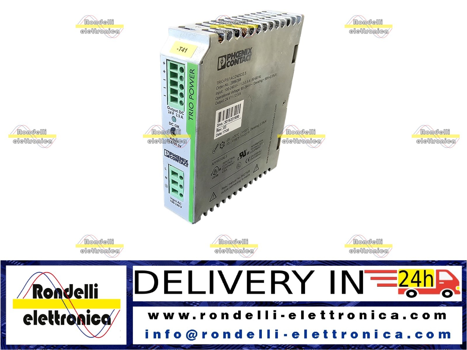 PHOENIX CONTACT 2866268 -DHL EXPRESS 1 DAY DELIVERY-