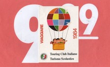 Sticker vintage sticker sticker sticker TCI TOURING CLUB ITALIANO 1984