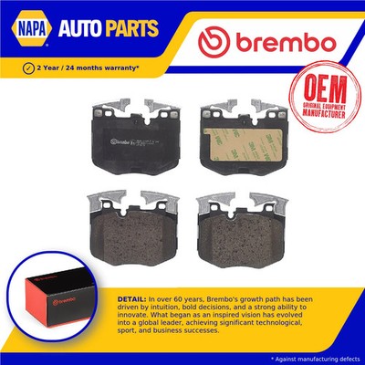 Brake Pads Set fits BMW X3 M40i G01 3.0 Front 2017 on Brembo 34108844368 Quality