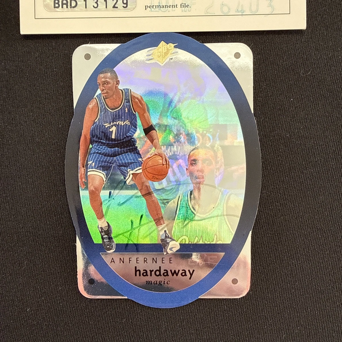 Upper Deck Anfernee Hardaway Basketball Autographed Sports Trading