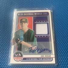 2023 Panini Stars & Stripes - Joel Hogan - Team Australia Auto Relic /72