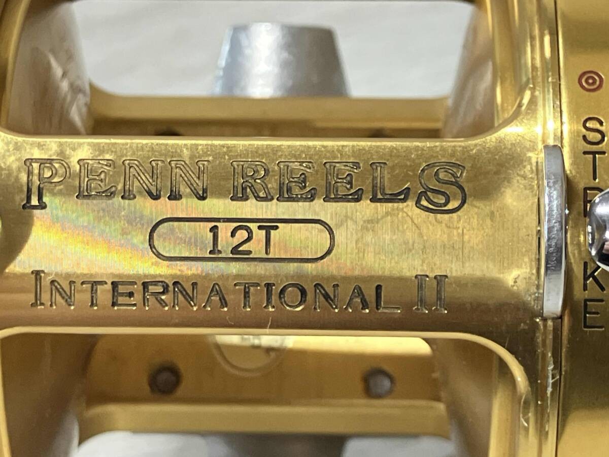 PENN REELS INTERNATIONAL II 12T Gold - Penn International II 12T