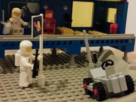 LEGO 6970 BETA-1 Command Base Classic Space (1980) Legoland Complete Notice Box