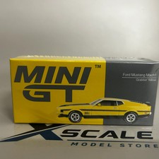 Mini GT 1/64 #1139 Ford Mustang Mach1 Yellow
