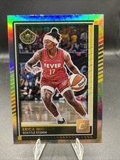 2025 Panini Donruss WNBA - Erica Wheeler #80 Silver Holo Seattle Storm