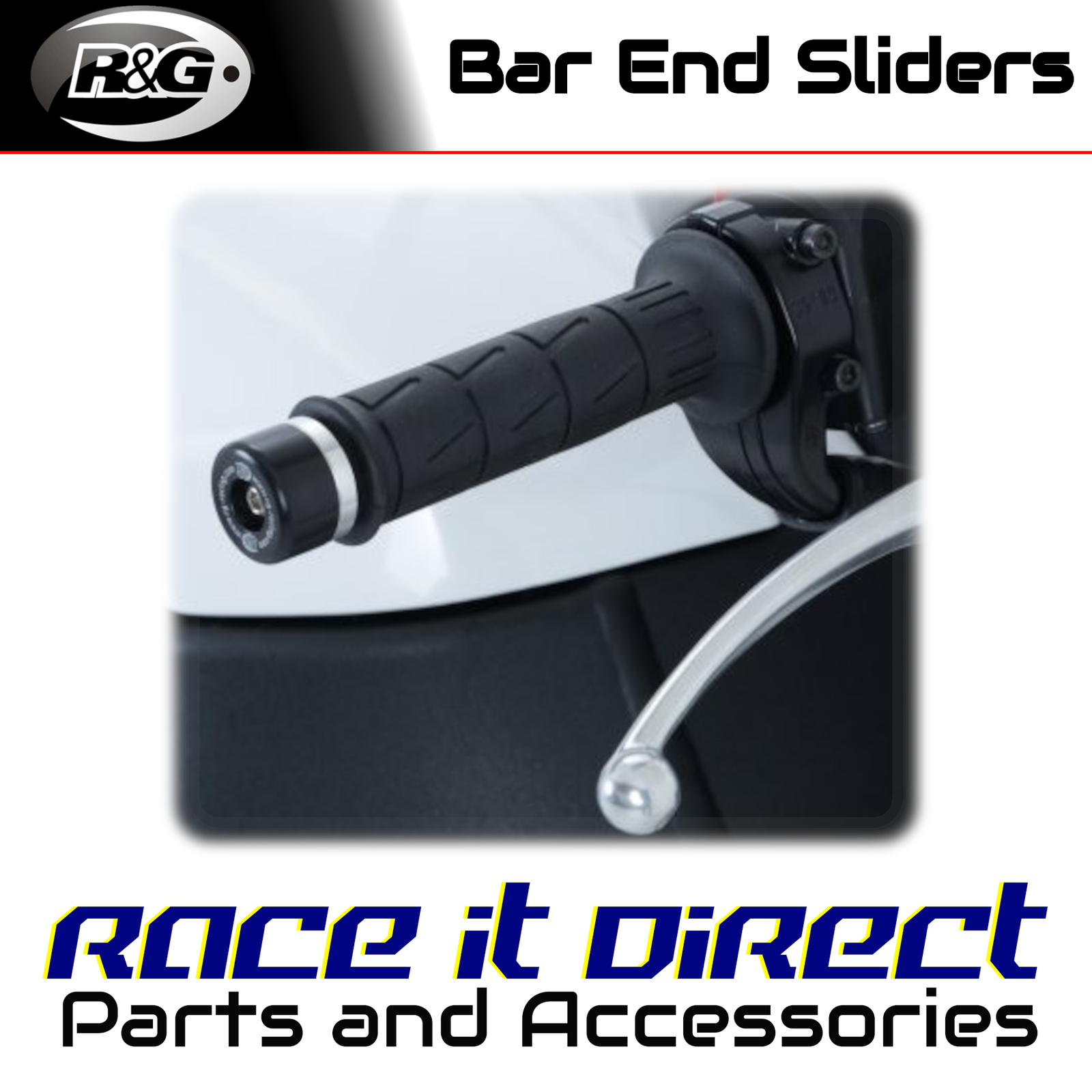R&G - BE0084BK - Bar End Sliders