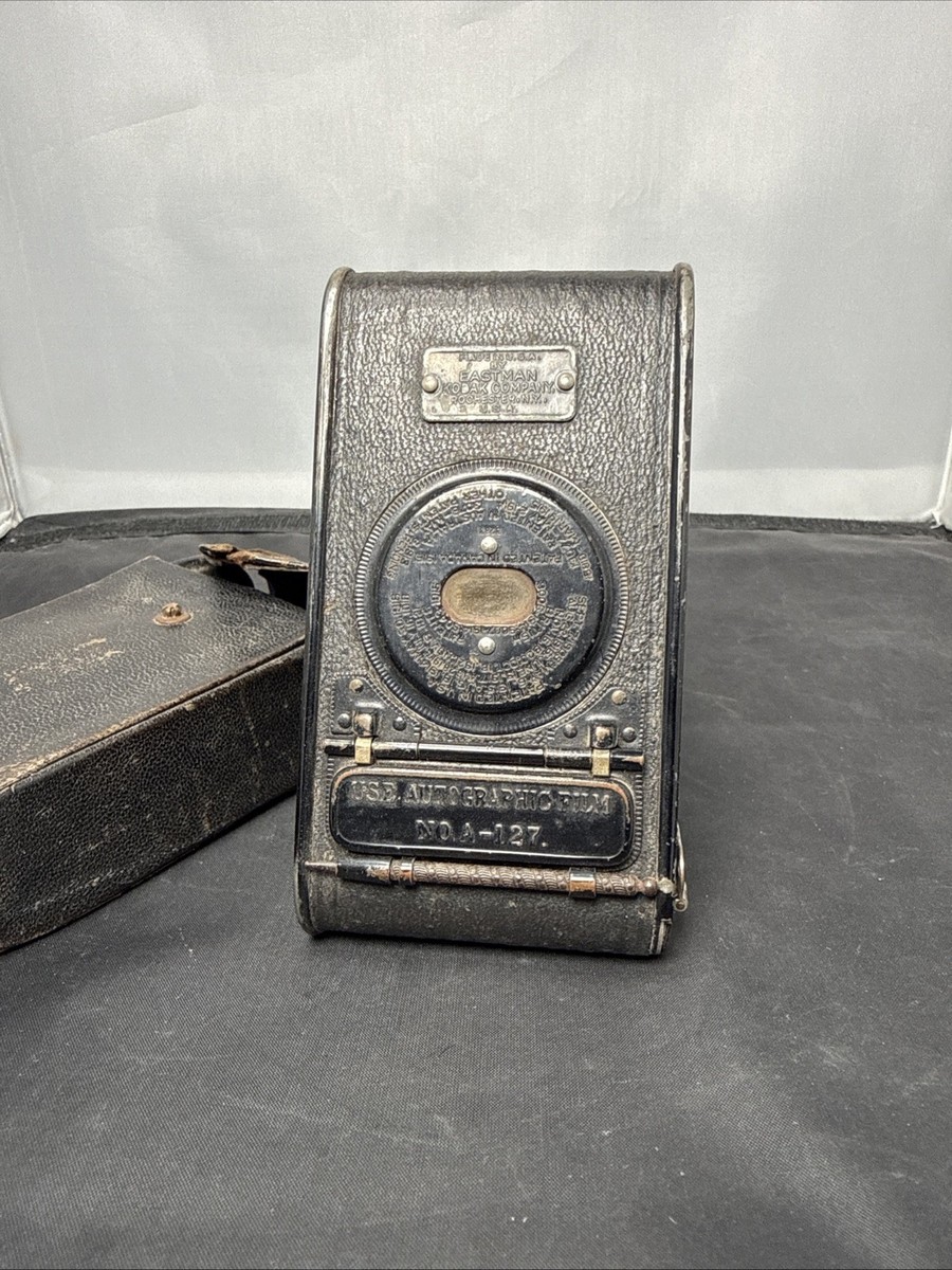 Vintage 1920's Eastman Kodak Vest Pocket No A-127 Black Folding
