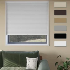 Cordless Cellular Window Shades No Tools No Drill Blackout Blinds 50"W x 72"H