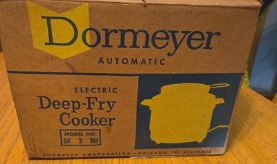 Dormeyer automatic electric deep fryer cooker model df 2 bu