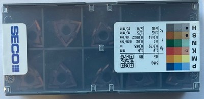 SECO / WNMG080404 -MF1,TH1000 / Hartmetalleinsätze 10 Stück