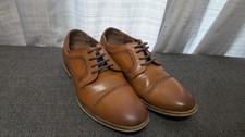 Stacy Adams Brown Leather Cap Toe Oxford Dickinson Dress Shoes Size 3M