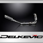 TRIUMPH DAYTONA 675 675R 09-12 200MM ROUND CARBON FULL DECAT EXHAUST SYSTEM