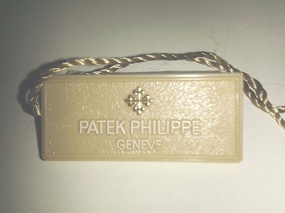 PATEK PHILIPPE Hangtag Sello Seal Cachet Sigillo GENEVE 5496P-001 Etiqueta Tag