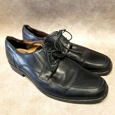 Aston Grey Men\'s Pinnacle Oxford Dress Shoes Black Size 11 Aston Grey Mens Pinnacle 73311 Size 9 Black Leather Lace Up  main image 4