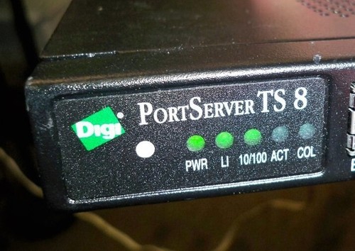Digi PortServer TS 8 50001208-01 8-Port Terminal Server SEE NOTES - Picture 7 of 7