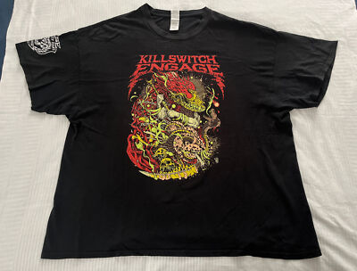 Killswitch Engage Authentic Tour T-shirt 2019 Collapse The World Mens Size 2XL