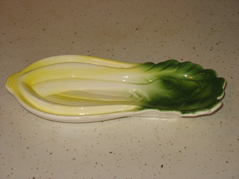 1960's Celery Shaped Dish. Perfect for serving vegetables or olives or .. Celery