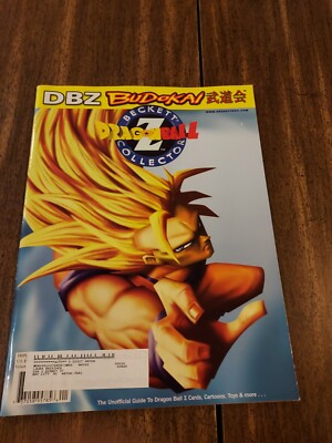 Dragon Ball Z 2003 Beckett Collector DBZ Guide Magazine W/ Poster Dragon Ball Z 2003 Beckett Collector DBZ Guide Magazine W/ Poster