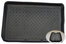 Z332514 Gerippte Kofferraumwanne + Klett-Netz für Opel Meriva B Facelift Van Kom