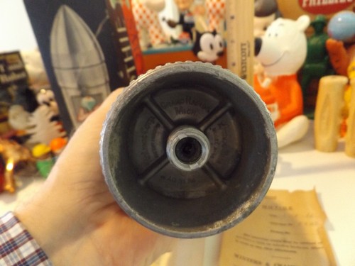 VINTAGE RALMAC SMOOTHIE HOME MIXER ICE CREAM ROCKET BULLET SHAPE STEAMPUNK PROP - Picture 4 of 9