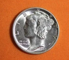 ESTATE FIND 1943 - MERCURY DIME!  #K33821