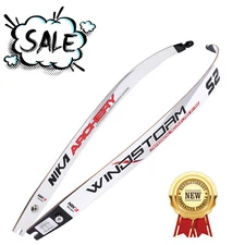 NIKA ARCHERY Right Hand Recurve Bow 68" S2 ILF Limbs Target Shooting 12-42 lbs