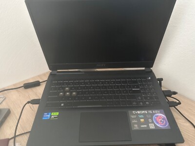Gaming-Laptop MSI Cyborg 15 A12VF Originalverpackt, schwarz, 16GBRAM, 512 GB SSD