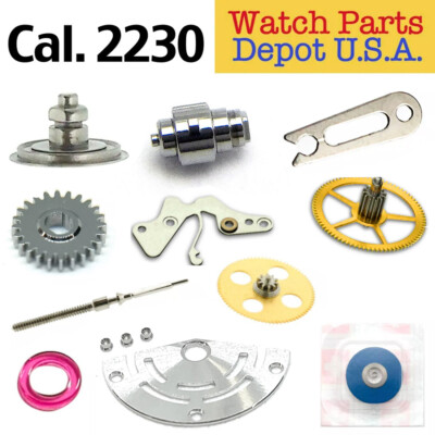 Rolex Caliber 2230 Superior Swiss Made Replacement Parts for Watch Repairs 