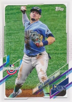 2021 Topps Opening Day #117 WILLY ADAMES - Tampa Bay Rays