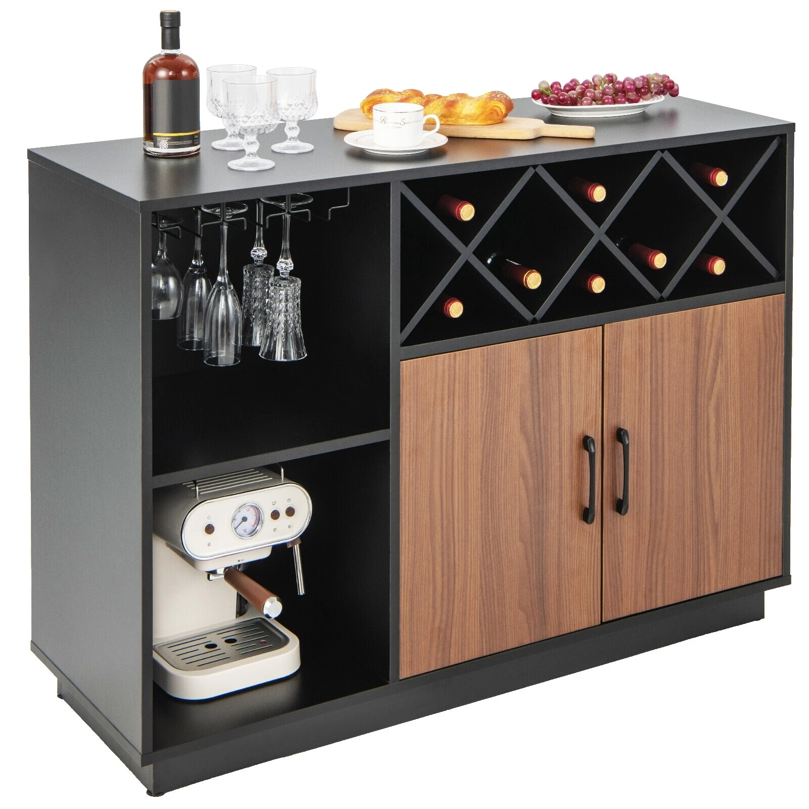 Wooden Kitchen Wine Cabinets