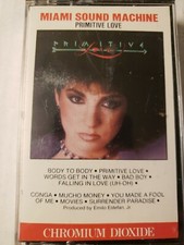 Miami Sound Machine  Primitive Love  cassette tape 