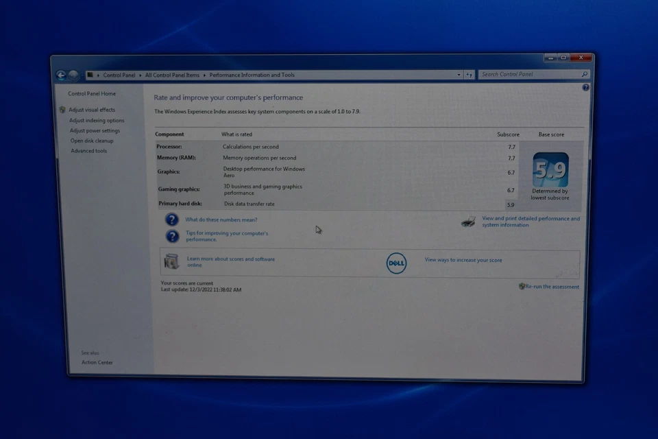 Dell Optiplex 9020 Quad Core i7-4770 3.4GHz 4GB RAM 2TB HDD Windows 7 Pro 32-bit - Image 3 of 4