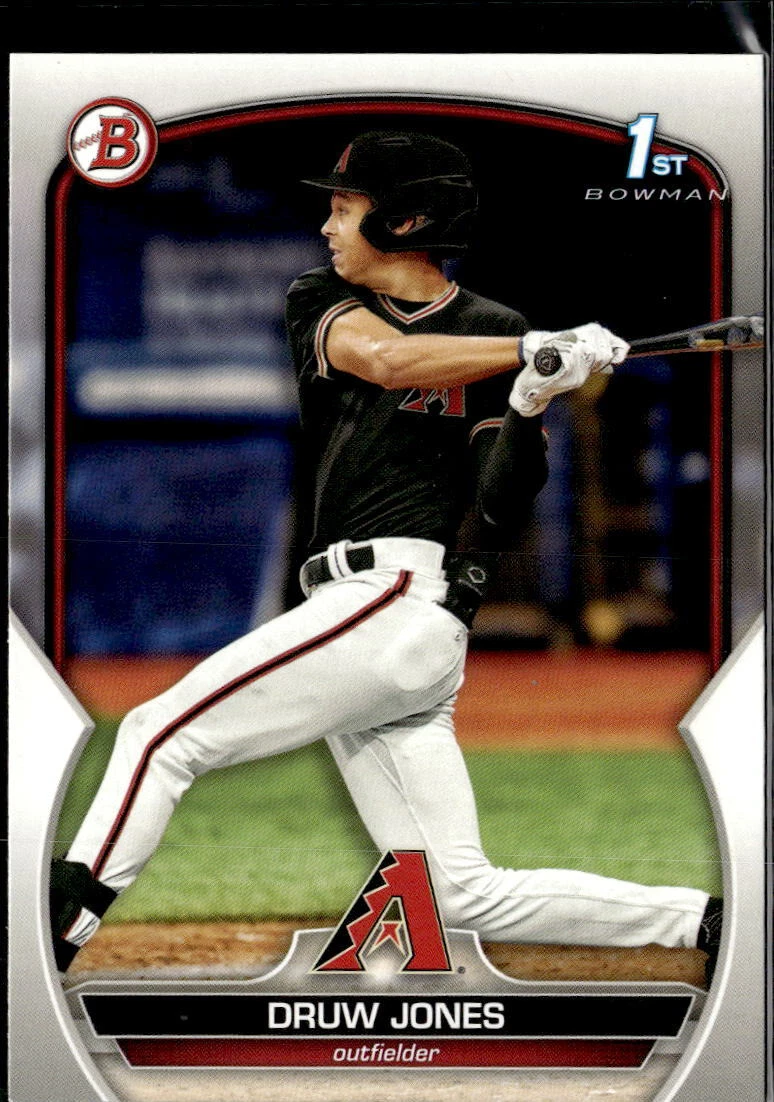 2023 Bowman #BP-25 Druw Jones Prospects Arizona Diamondbacks 1st