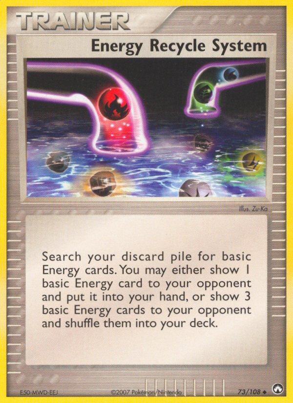 Pokemon Energy Recycle System (73/108) Power Keepers LP