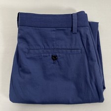 Uniqlo Mens Navy Drawstring Dress Lightweight Crop Stretch Pants Size S Verygood