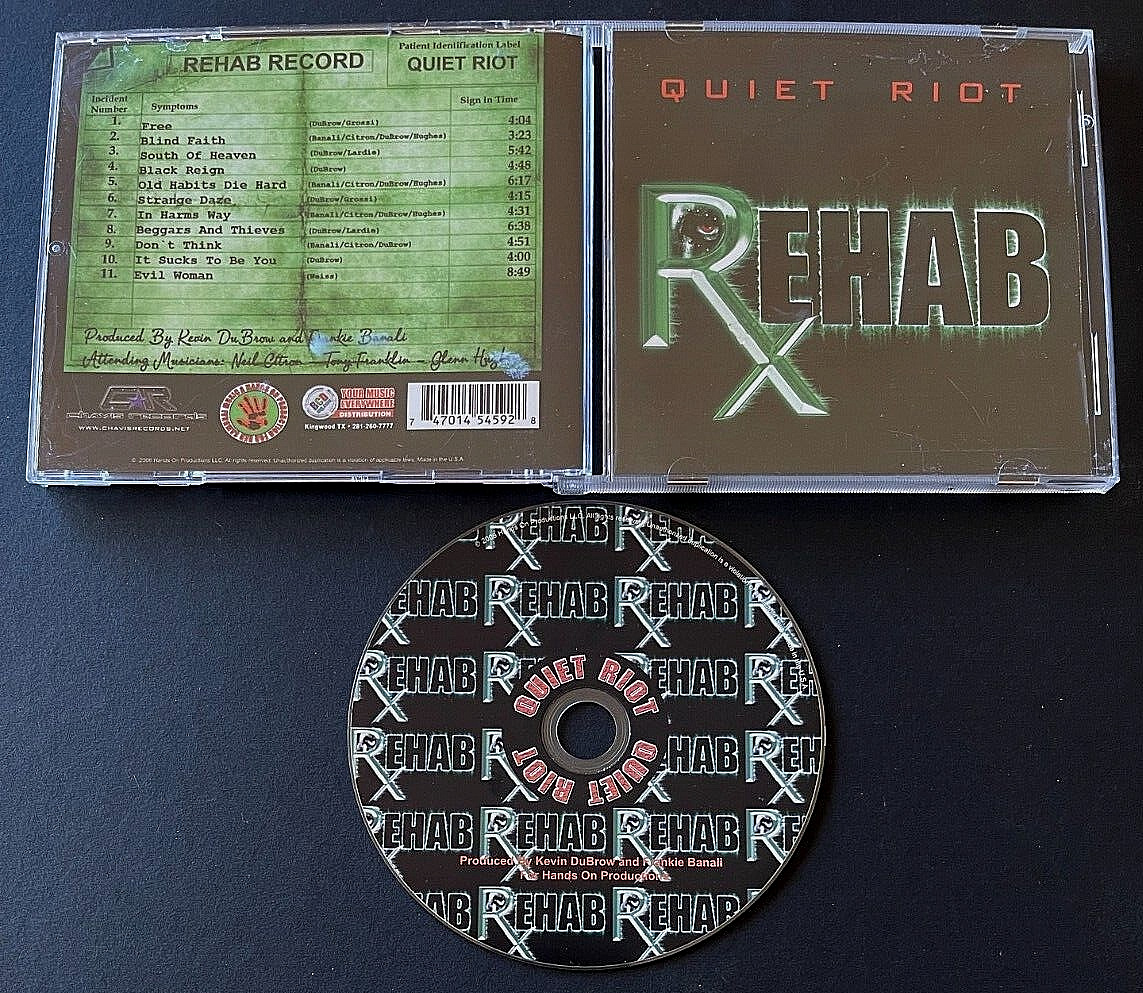 QUIET RIOT Rehab cd HEAVY BONES Rough Cutt RATT Dokken DIO Winger HOUSE OF LORDS