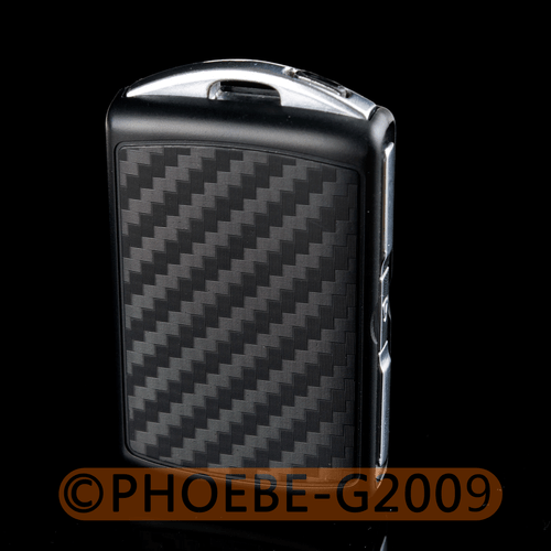 Remote Key Shell Case Fob Carbon Fiber 3D Pattern for VOLVO 2016 XC90 - Picture 3 of 7
