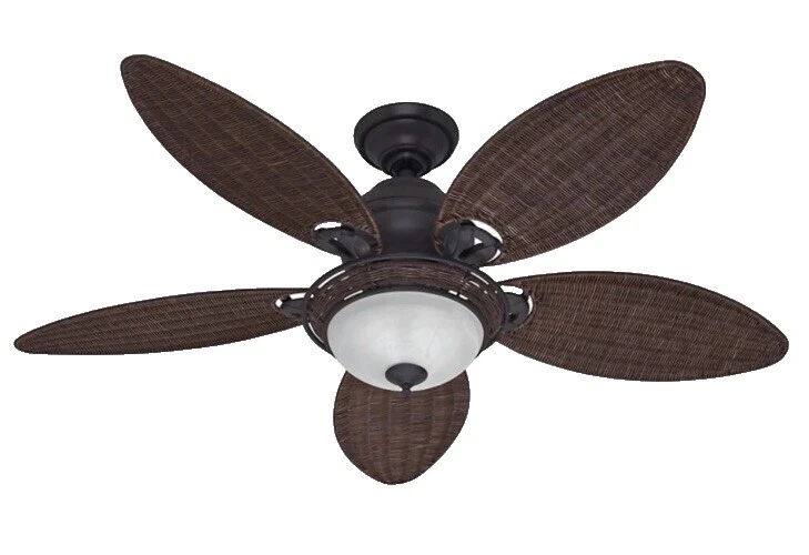 Ventiladores de techo tradicionales para mimbre